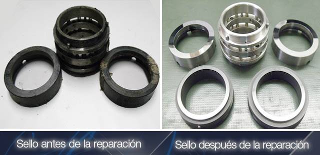 Reparación de sellos mecánicos